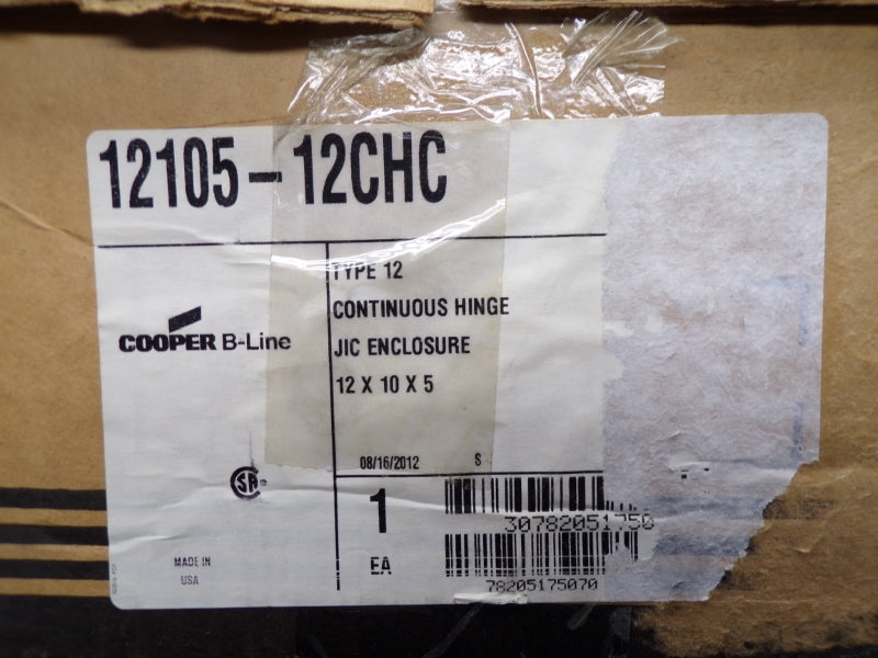 COOPER 12105-12CHC NSMP