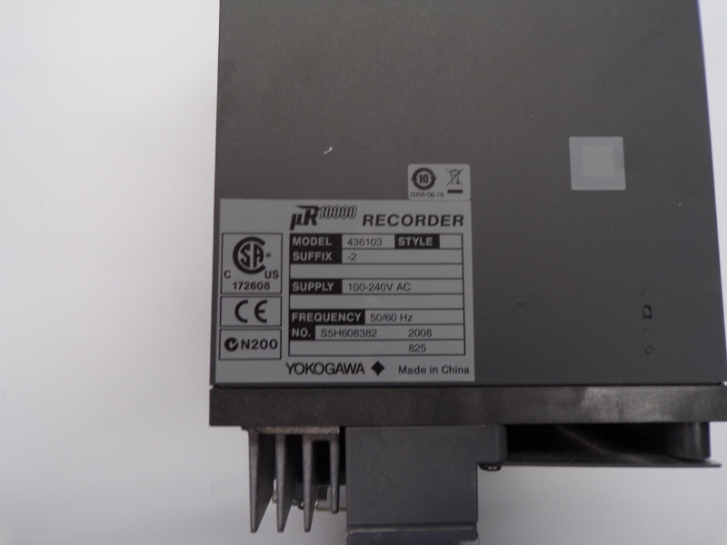 YOKOGAWA 436103-2 100-240VAC NSNP