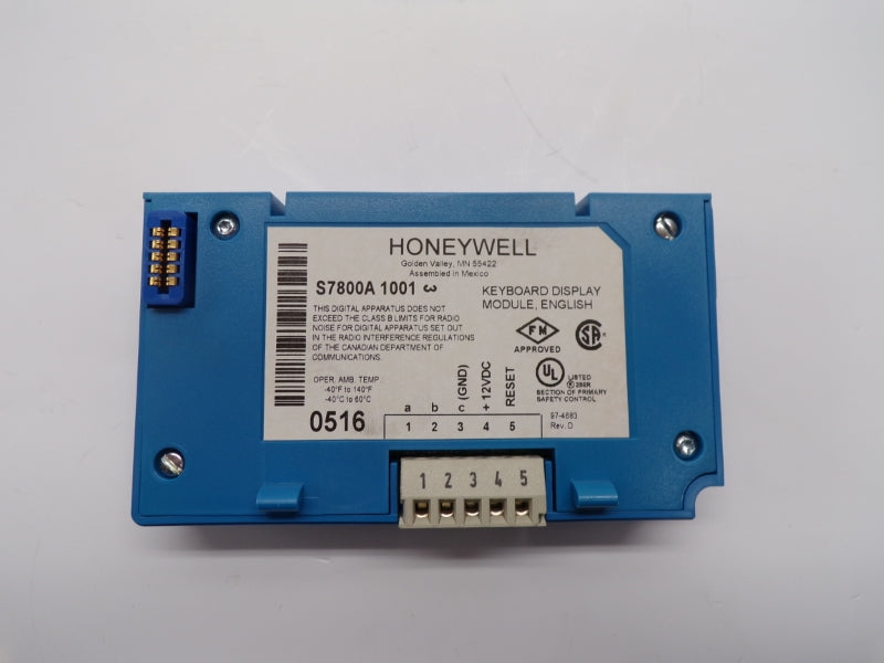 HONEYWELL S7800A1001 12VDC NSNP