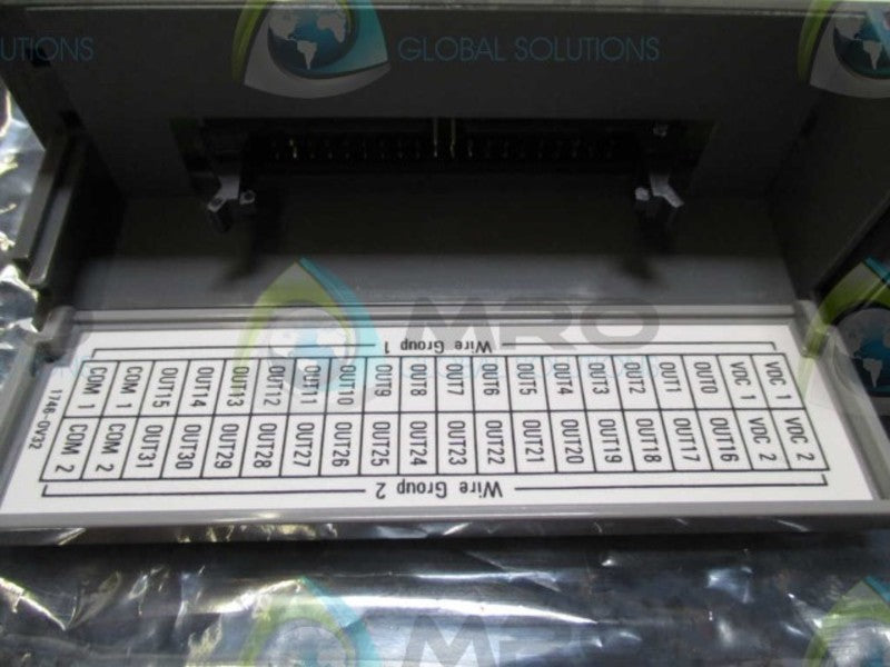 INDUSTRIAL SPARE PART SLC 500 1746-OV32 SER. D OUTPUT MODULE  NSMP