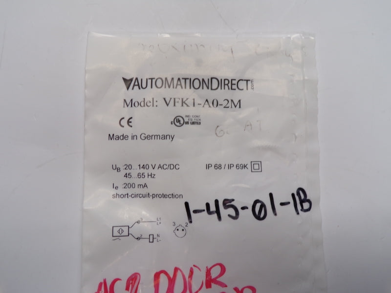 AUTOMATION DIRECT VFK1-A0-2M 20-140VAC/DC NSMP