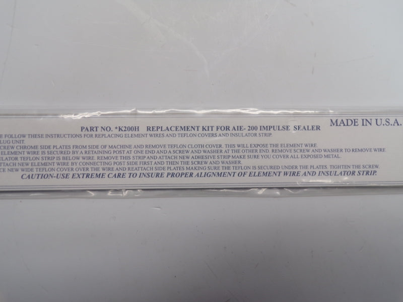 SPARE PART KIT K200H NSMP