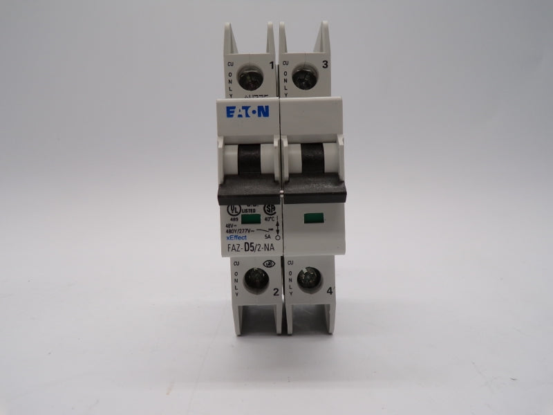 EATON FAZ-D5/2-NA 277VAC 5A NSMP