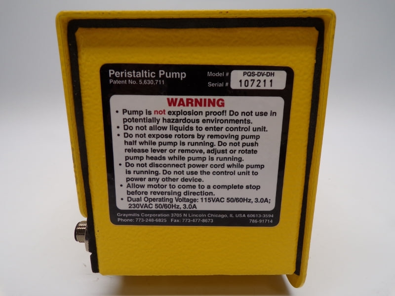 GRAYMILLS PQS-DV-DH 230VAC 3.0A NSNP