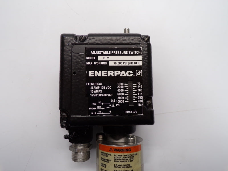 ENERPAC IC-71 480VAC 15A 10000PSI NSNP
