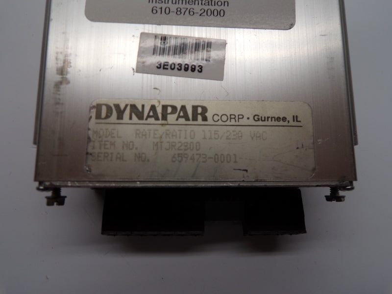 DYNAPAR MTJR2S00 115V 1/8A UNMP