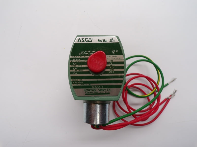 ASCO 8320G172 110/120V 125-130PSI 1/4" NSMP