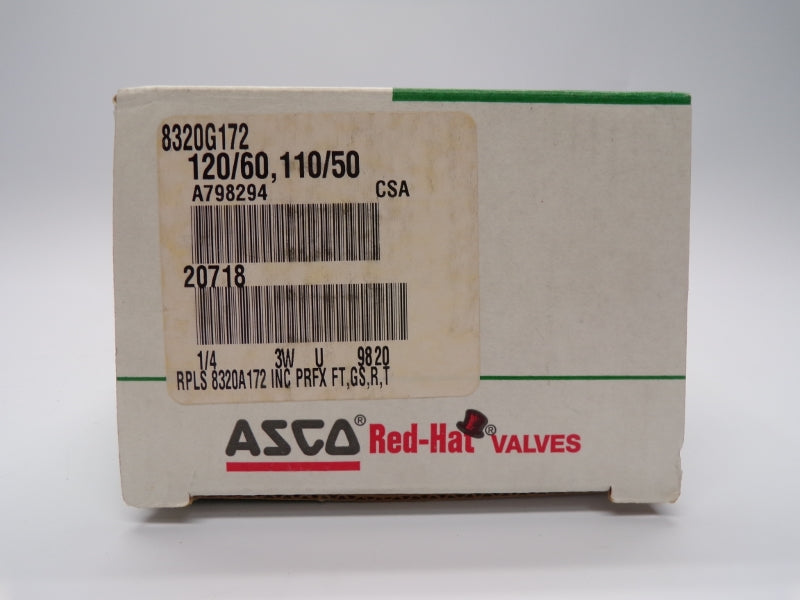 ASCO 8320G172 110/120V 125-130PSI 1/4" NSMP