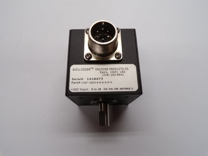 ENCODER PRODUCTS 716*-0600-S-S-6-D-S-N 5-28VDC UNMP