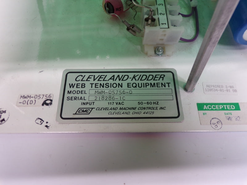 CMC MWM-05756-0 117VAC (AS-PICTURED) UNMP