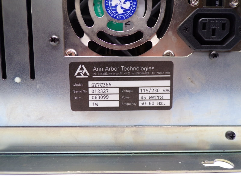 ANN ARBOR TECHNOLOGIES SY7C366 115/230VAC UNMP