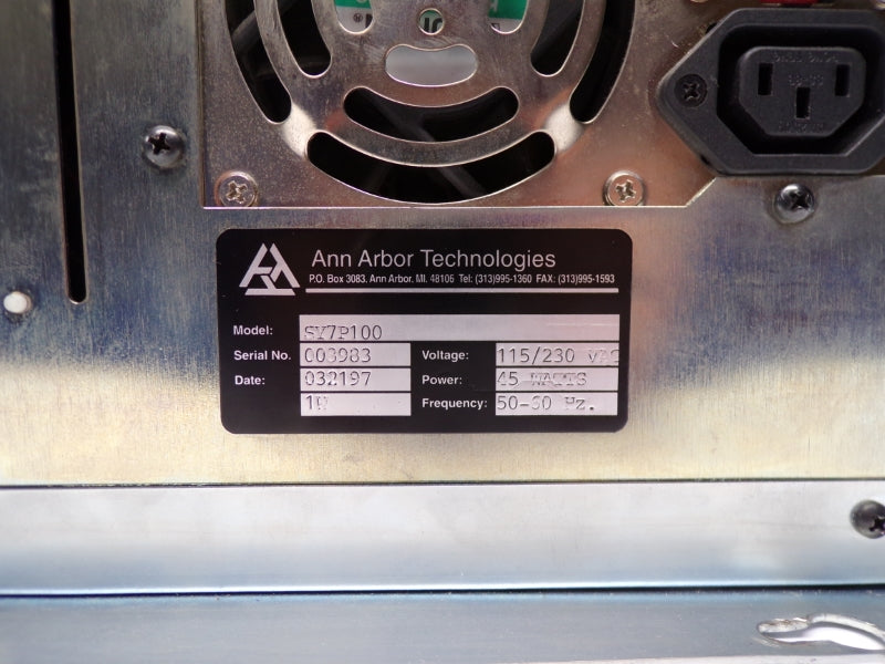 ANN ARBOR TECHNOLOGIES SY7P100 115/230VAC UNMP