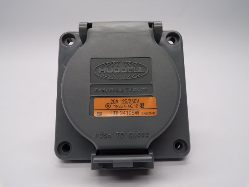 HUBBELL HBL2410SW 250V 20A NSNP