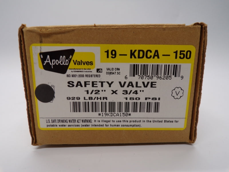 APOLLO 19-KDCA-150 150PSI 1/2" NSMP