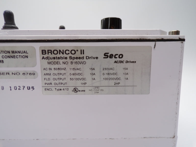 SECO B160WD 230VAC 15A NSNP