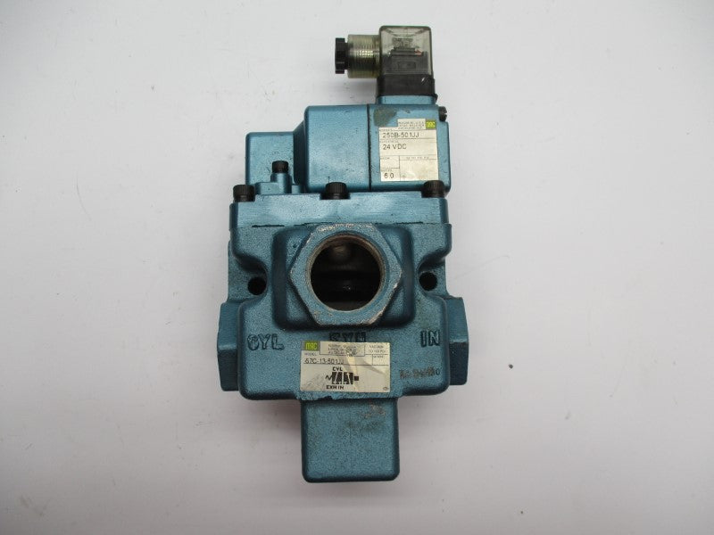 MAC 57C-13-501JJ 24VDC 25-150PSI UNMP