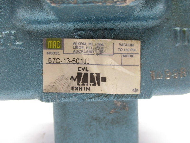 MAC 57C-13-501JJ 24VDC 25-150PSI UNMP