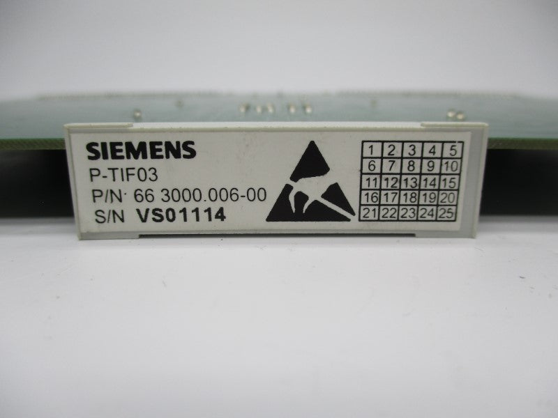 SIEMENS 66.3000.006-00 NSMP