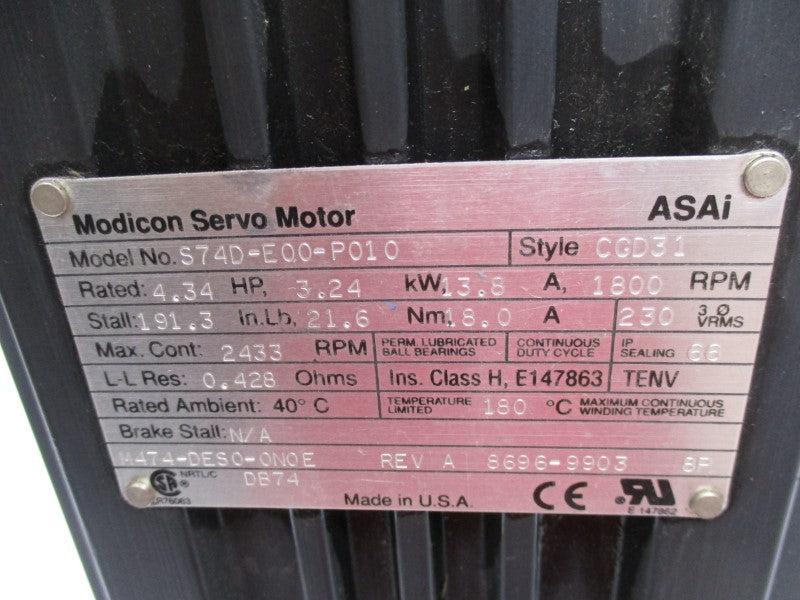 MODICON S74D-E00-P010 NSNP