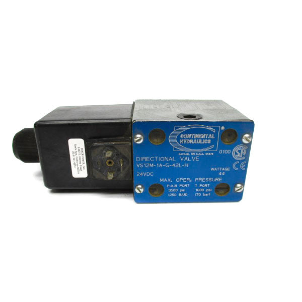 CONTINENTAL HYDRAULICS VS12M-1A-G-42L-H 24VDC 3500PSI NSNP