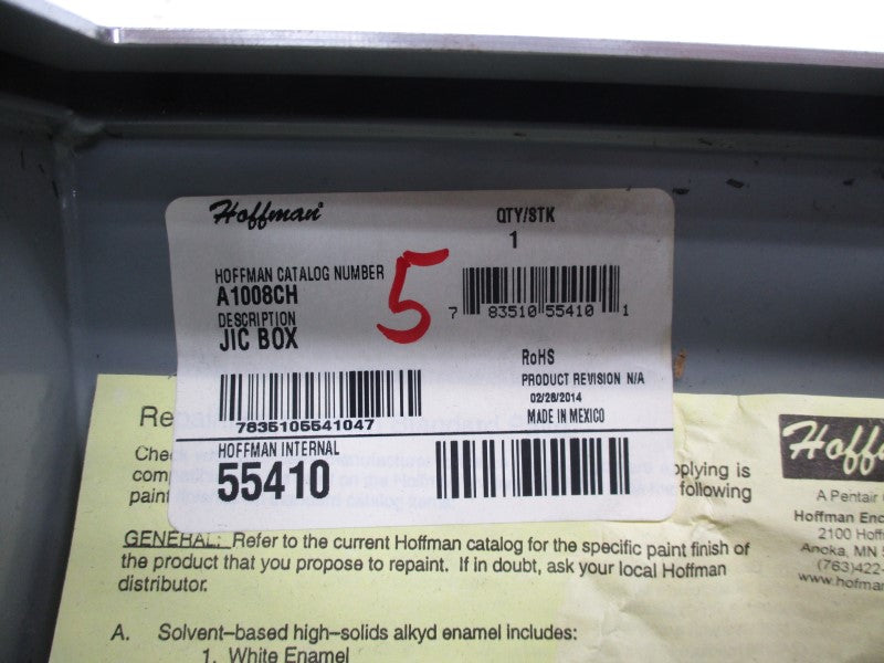 HOFFMAN A1008CH UNMP
