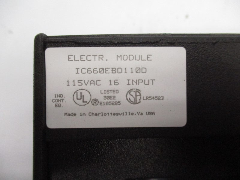 FANUC IC660EBD110D 115VAC NSMP