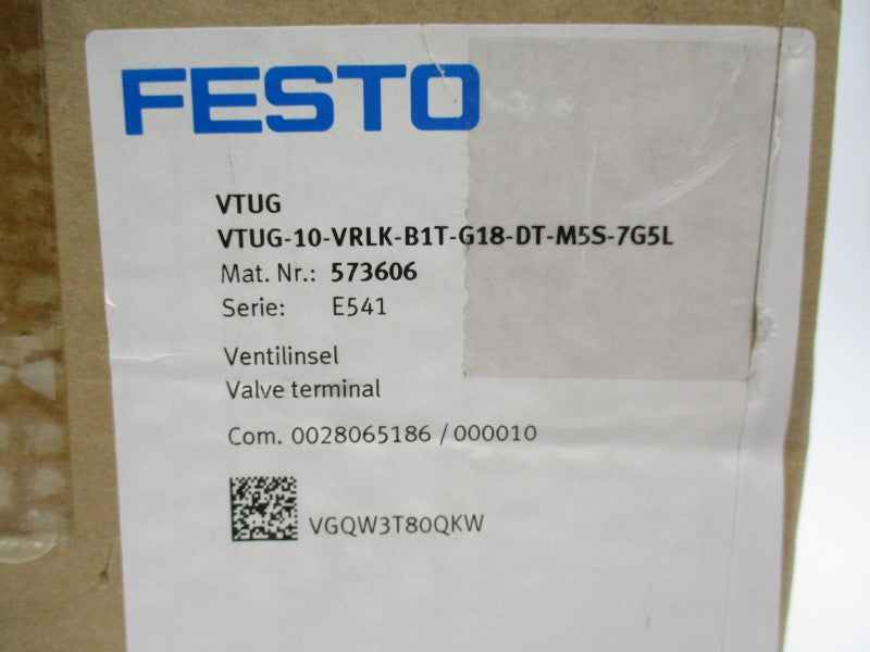 FESTO VTUG-10-VRLK-B1T-G18-DT-M5S-7G5L 573606 NSMP