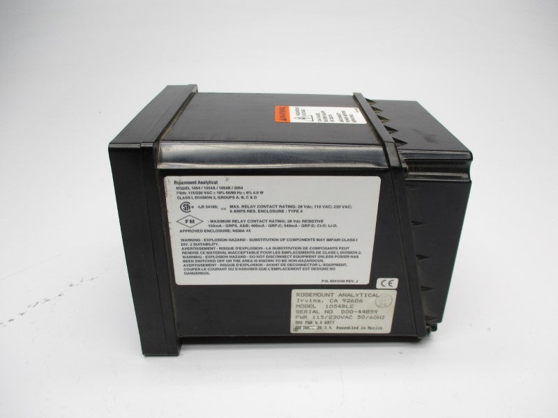 ROSEMOUNT 1054BLC 115/230VAC UNMP