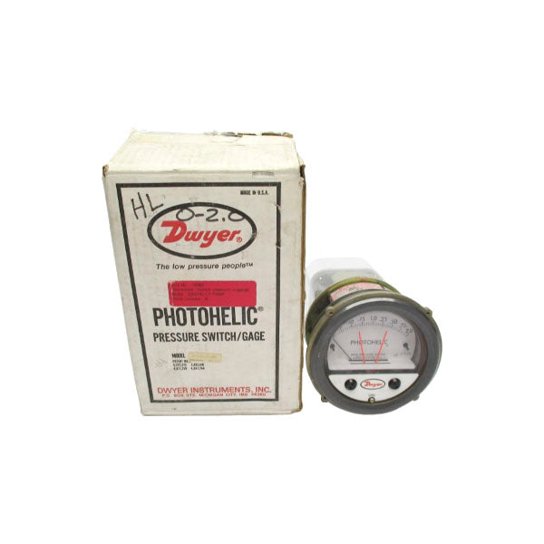 DWYER 3202-HL-LT-TAMP 240VAC 10A 0-2.0PSI NSMP