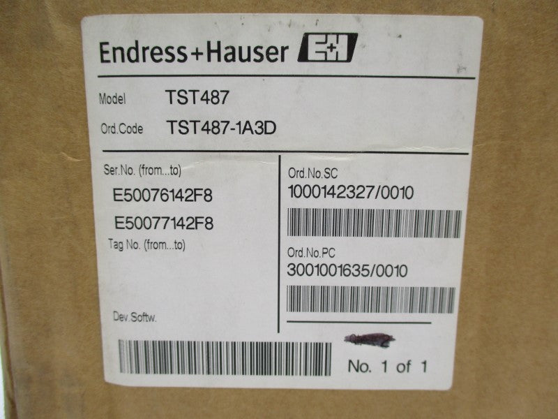 ENDRESS+HAUSER TST487 NSMP
