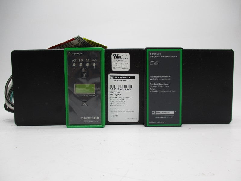 SQUARE D SSP02BIA12PBQ1 SER. 001 208/120V NSMP