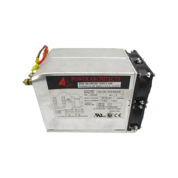 POWER ARCHITECTS HFC-1261 90445-91 100-250VAC 10A (AS PICTURED) NSNP
