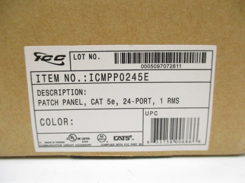 ICC ICMPP0245E NSMP