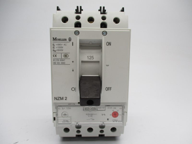 KLOCKNER MOELLER NZMN2-S125-CNA 8000V 125A (AS PICTURED) NSMP