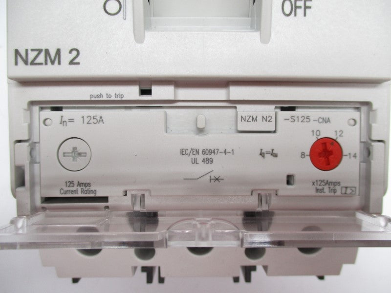 KLOCKNER MOELLER NZMN2-S125-CNA 8000V 125A (AS PICTURED) NSMP