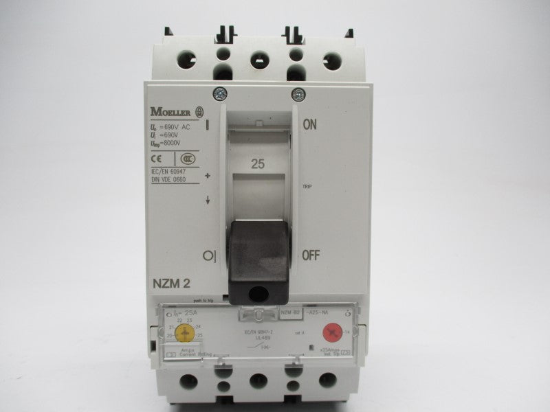KLOCKNER MOELLER NZMB2-A25-NA 8000V 25A (AS PICTURED) NSMP