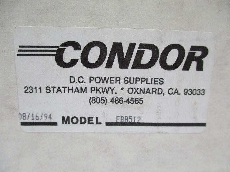 CONDOR FBB512 115/230VAC 4.0A NSMP