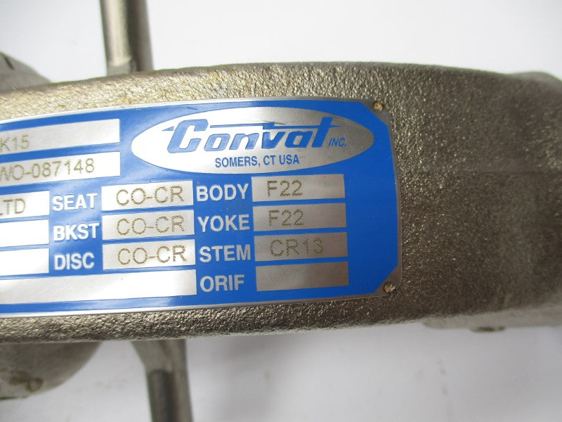 CONVAL 13G2J-F228H-STK15 7613PSI 2.00" NSNP