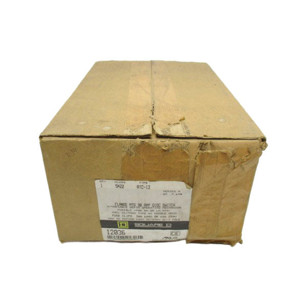 SQUARE D 9422ATC-13 SER. A 600V 60A NSFS