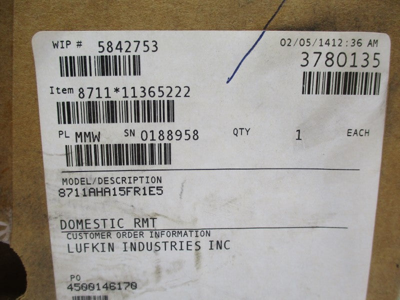 ROSEMOUNT 8711AHA15FR1E5 40VDC 0.5A 285PSI NSMP