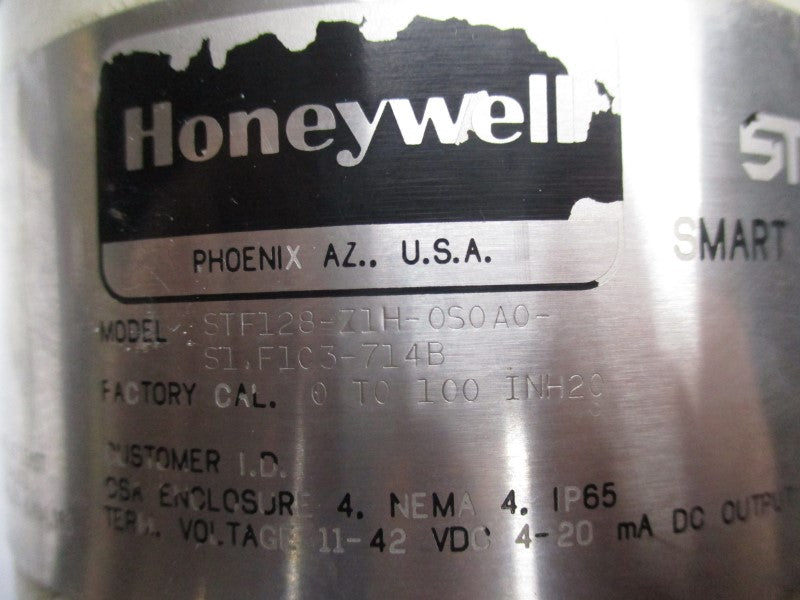 HONEYWELL STF128-Z1H-0S0A0-S1.F1C3-714B 11-42VDC UNMP