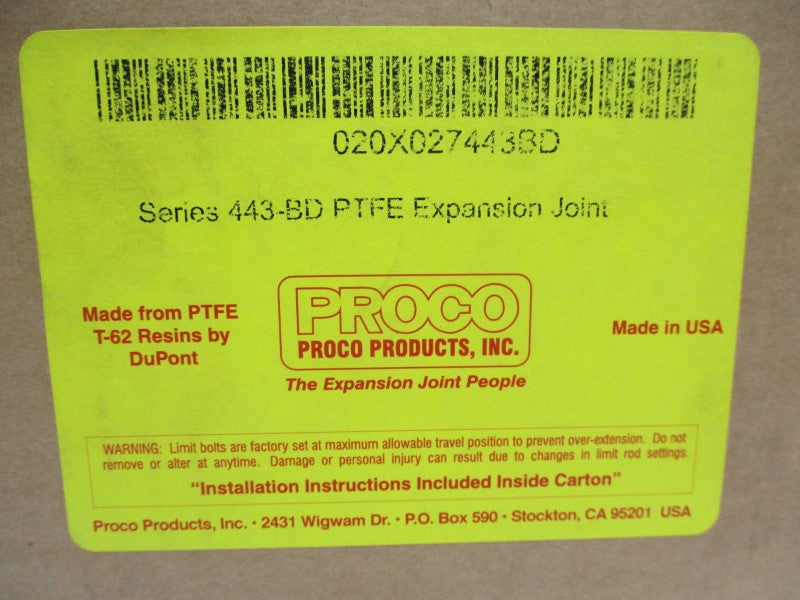 PROCO 020X027443BD 443-BD NSMP