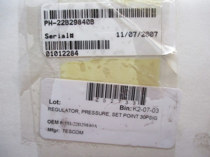 TESCOM PH-22B29840B 150PSI NSMP