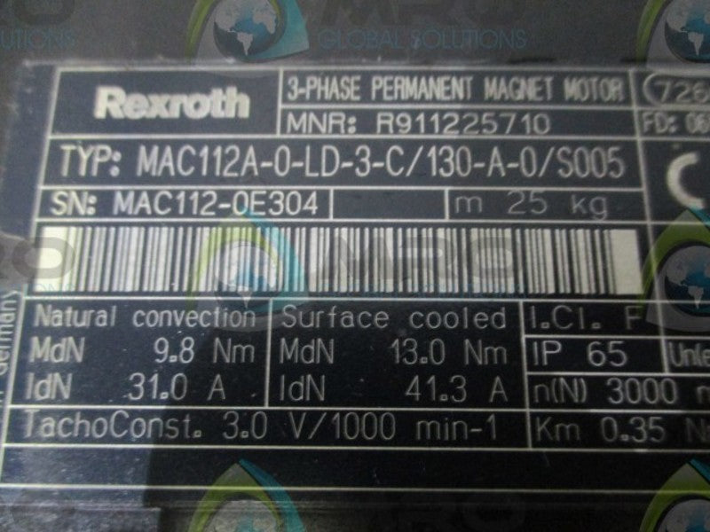 REXROTH MAC112A-0-LD-3-C/130-A-0/S005  NSNP