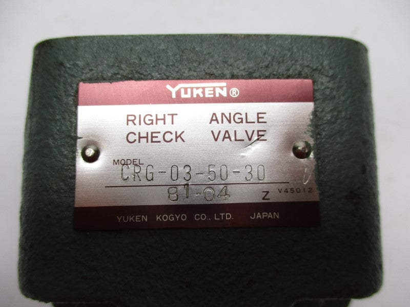 YUKEN CRG-03-50-30 UNMP