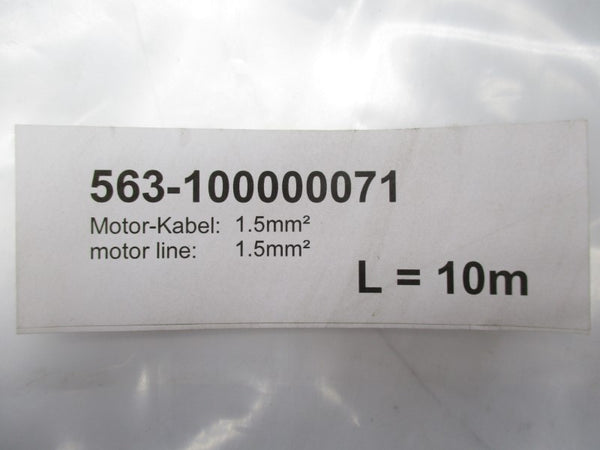 LAPP KABEL 563-100000071 1000V NSNP