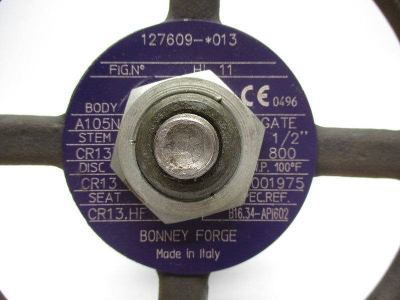 BONNEY FORGE B16.34-API602 1/2" NSNP