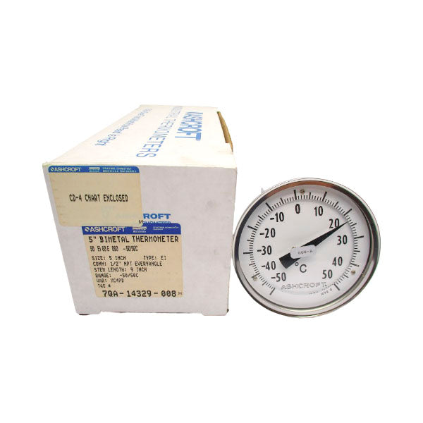ASHCROFT 50EI60E090-50/50C 9" NSMP