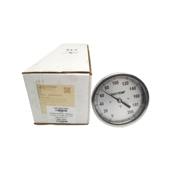 REOTEMP BB0905F43-PC 9" 0/200F NSMP