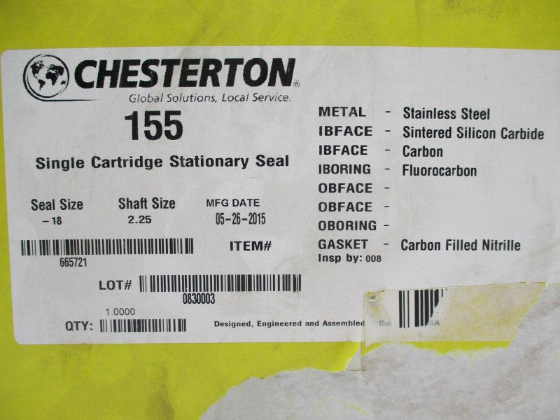 CHESTERTON 155-18 2.25" NSMP